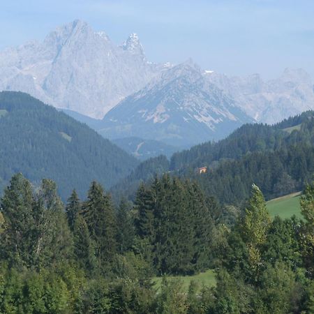 Haus Dachstein Schnitzer Hotel Eben Im Pongau Exterior foto