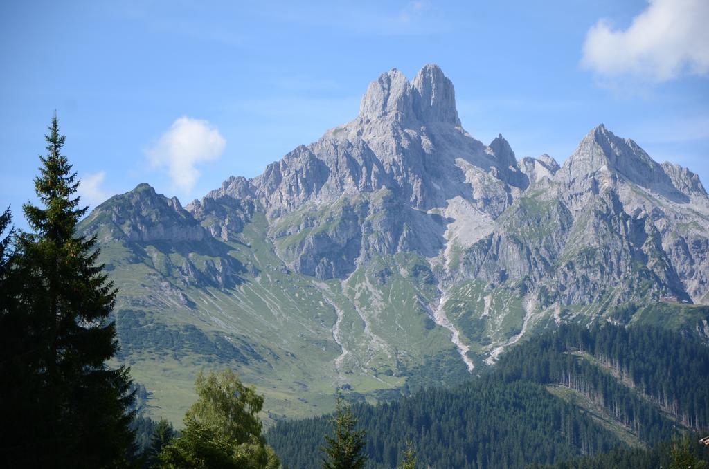 Haus Dachstein Schnitzer Hotel Eben Im Pongau Exterior foto